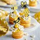 thumbnail image 3 of Pretyps 32 toppers para cupcakes de abejita con brillo, 3 of 7