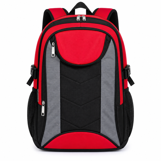 Mochila Escolar 24 L con 4 Compartimientos y Espacio para Notebook