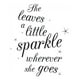 thumbnail image 1 of Decomural She Leaves A Little Sparkle Nursery WS-44277, 1 of 2
