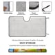 thumbnail image 2 of Arena de Batalla Zool Parasol para Parabrisas Delantero Protector Plegable, Visera Solar para Auto Bloquea Rayos UV Mantiene tu Vehículo Fresco140cm*76cm, 2 of 6