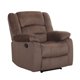 thumbnail image 1 of Sillón Bergere Reclinable Ciorán Microfibra Chocolate, 1 of 3