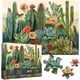 thumbnail image 1 of Puzzle PICKFORU Vintage Cactus 1000 Piezas 50x70cm, 1 of 3