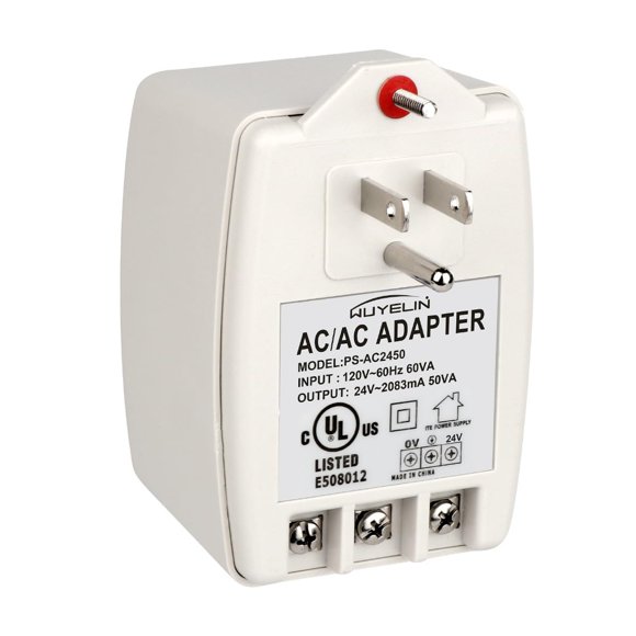 Transformador WUYELIN 24VAC 50VA con fusible PTC