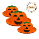 thumbnail image 1 of Pack 3 Gorro Sombrero Disfraz Calabaza Fiesta Halloween 2025, 1 of 5
