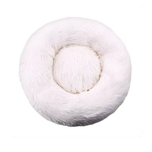 Estilodomus - Cama Para Mascota Antiestres 60Cm Perros Gatos Cama Lavable Blanco