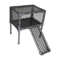 Magideal - Plataforma De Descanso Para Tortugas Con Rampa Decoración De Acuario Terraza De Reposo Accesorio De Pp Seguro Adecuada Para Animales Acuáticos C