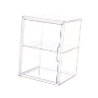 Magideal - Estuche De Almacenamiento Para Exhibición De Figuras, Caja De Presentación Para Modelo De Coche, Estuche De Exposición Para Figuras De Acción, Escapar Doble Capa