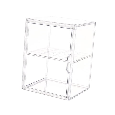 Magideal - Estuche De Almacenamiento Para Exhibición De Figuras, Caja De Presentación Para Modelo De Coche, Estuche De Exposición Para Figuras De Acción, Escapar Doble Capa