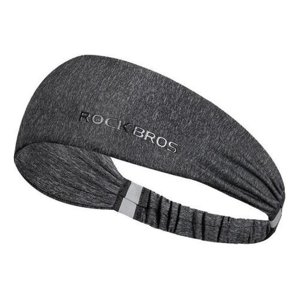 Cintillo Deportivo Rockbros Multiuso, Atractivos Diseños. Gris Única