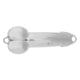 thumbnail image 3 of lentejuelas de pesca se?uelo cuchara se?uelo metal cebo spinner se?uelo crankbait plata 43g, 3 of 5