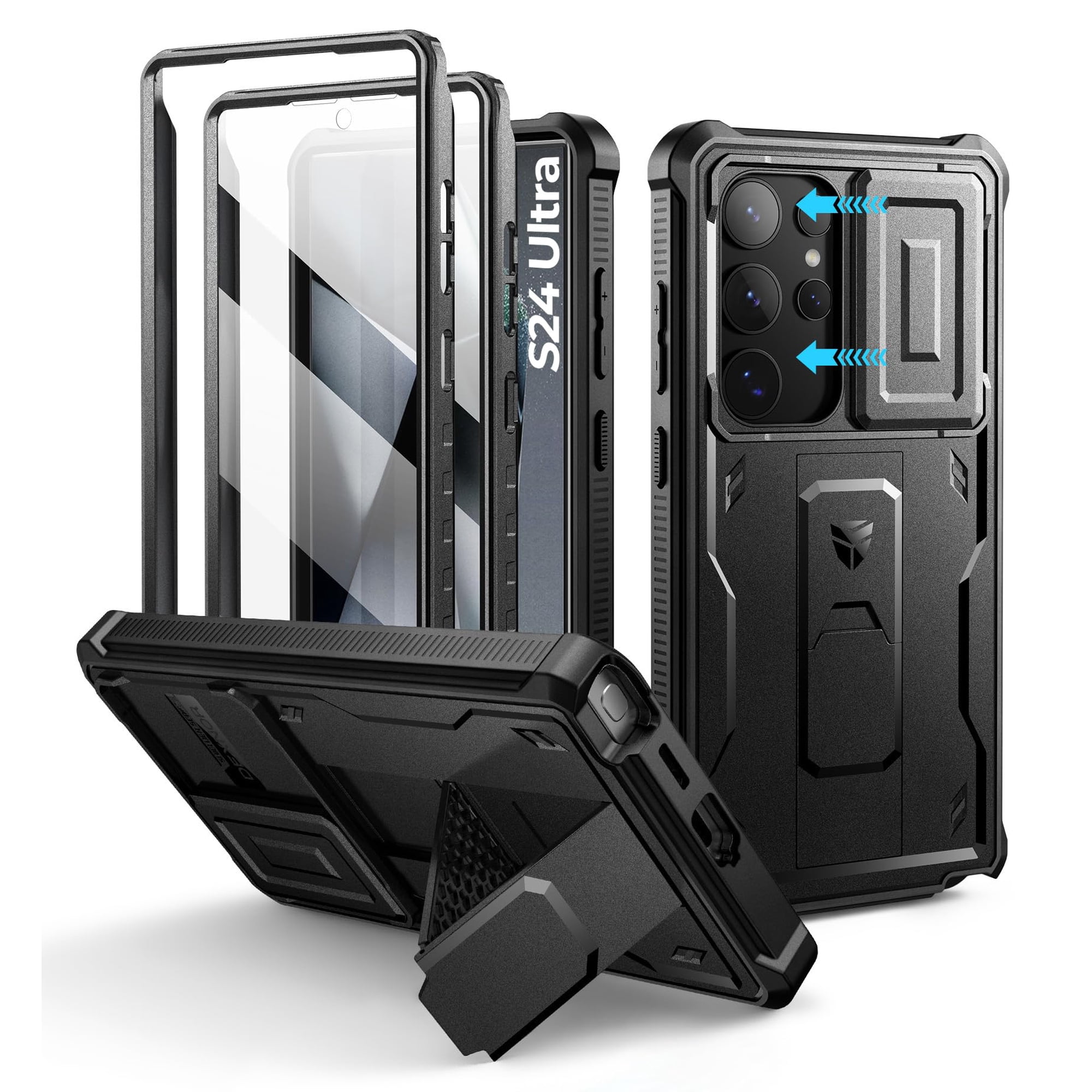 Funda Dexnor Para Samsung Galaxy S24 Ultra Con Cámara Deslizante