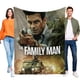 thumbnail image 1 of El Hombre de Familia anti-pilling, suave, ligera, esponjosa y acogedora de lujo para hogar y cocina – Perfecta para niños y adultos, 100 x 150 cm, 1 of 6