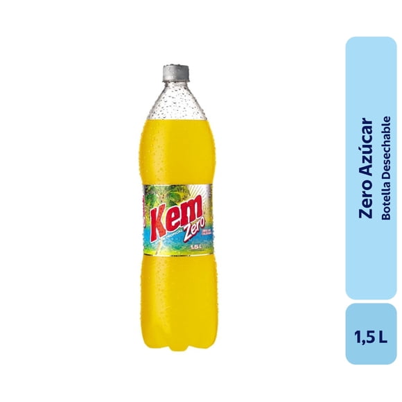Bebida Piña Zero Botella, 1,5 L