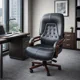 thumbnail image 1 of Silla de Escritorio Gerencial Capitoné Ergonómica Ejecutiva Premium para Oficina y Home Office Negro, 1 of 3