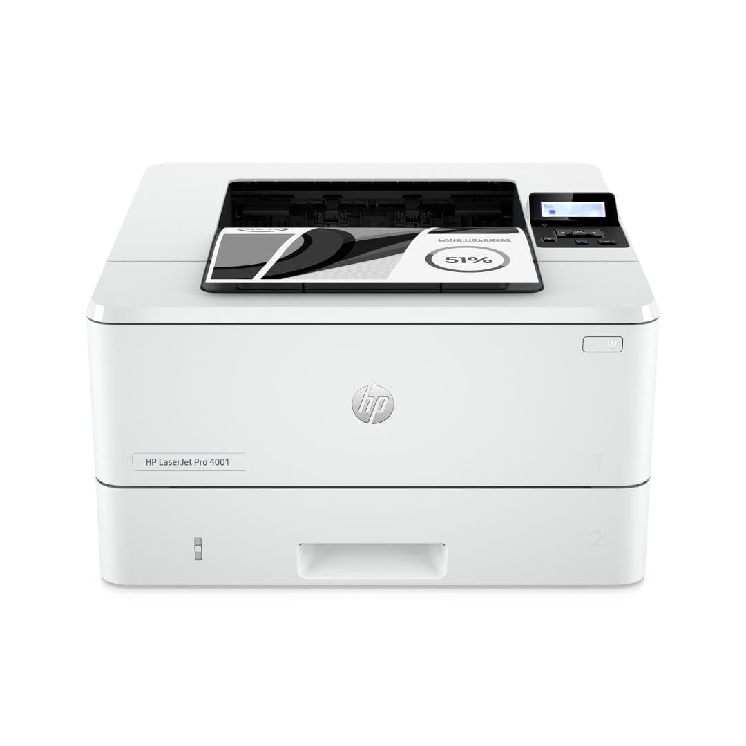 Impresora Hp Laserjet Pro 4001dw Inalámbrica En Blanco Y Negro