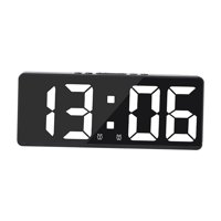 Magideal - Reloj Despertador Con Pantalla Led Grande, Control , Función De Repetición De Temperatura, Reloj De Escritorio Electrónico Para Regalos