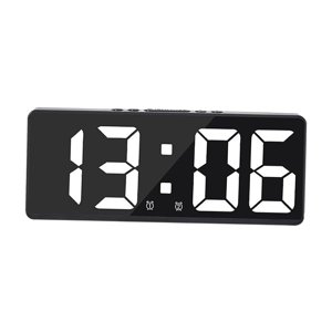 Magideal - Reloj Despertador Con Pantalla Led Grande, Control , Función De Repetición De Temperatura, Reloj De Escritorio Electrónico Para Regalos