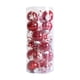 thumbnail image 1 of 24x Decoraciones Para árboles De Navidad Bolas De Navidad Adornos Para Vacaciones Boda Patio Rojo, 1 of 5