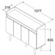thumbnail image 5 of Buffet Verona 4 Puertas Beige - Roble, 5 of 5