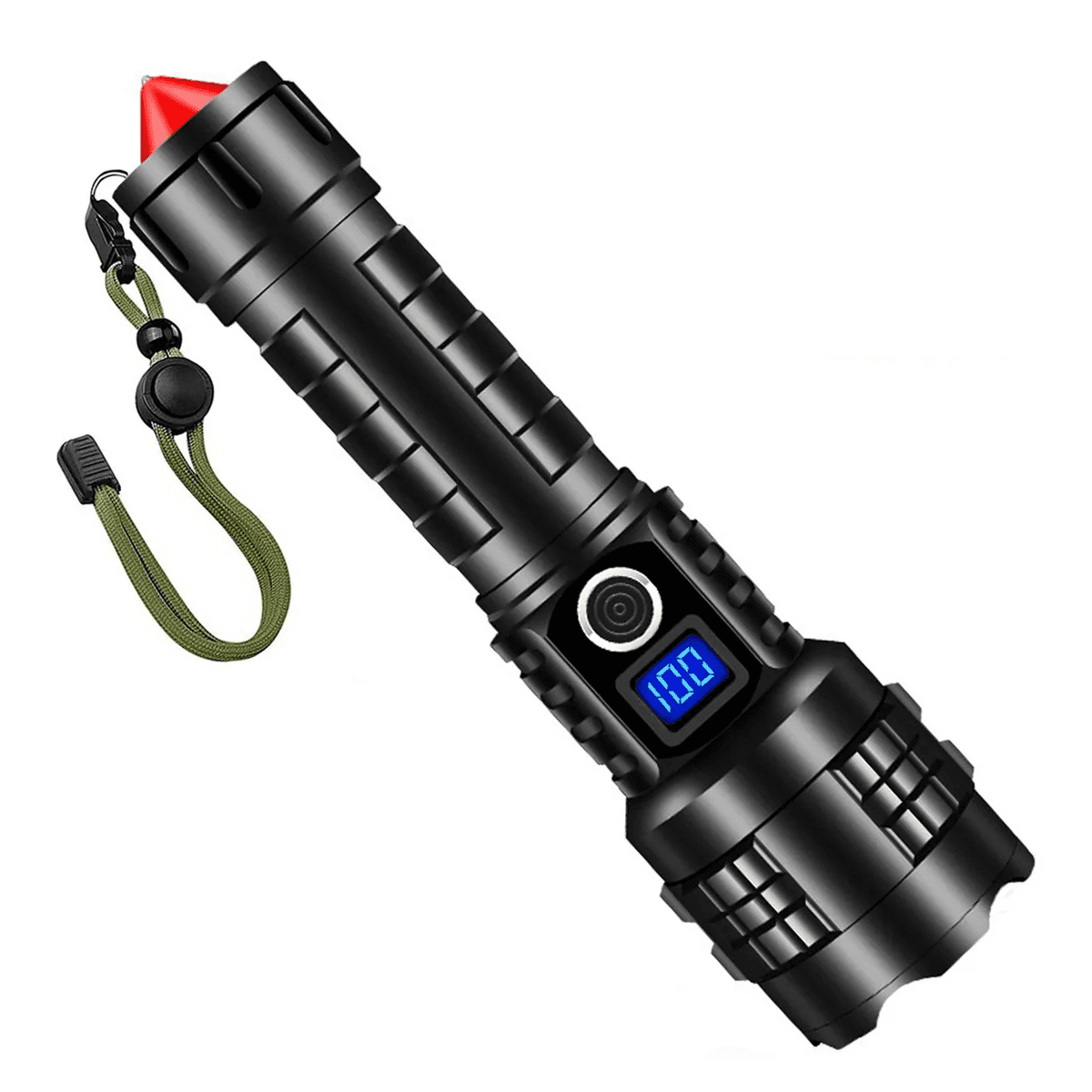 Genérico - Linterna 100000 Lúmene Linternas Tácticas Recargables