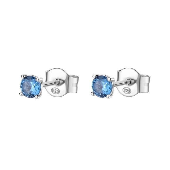 Aros Ffb38 Azul Mujer