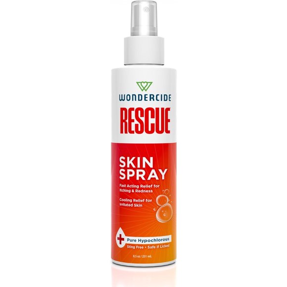 Wondercide Rescue Skin Spray para perros y gatos, 8,5 oz