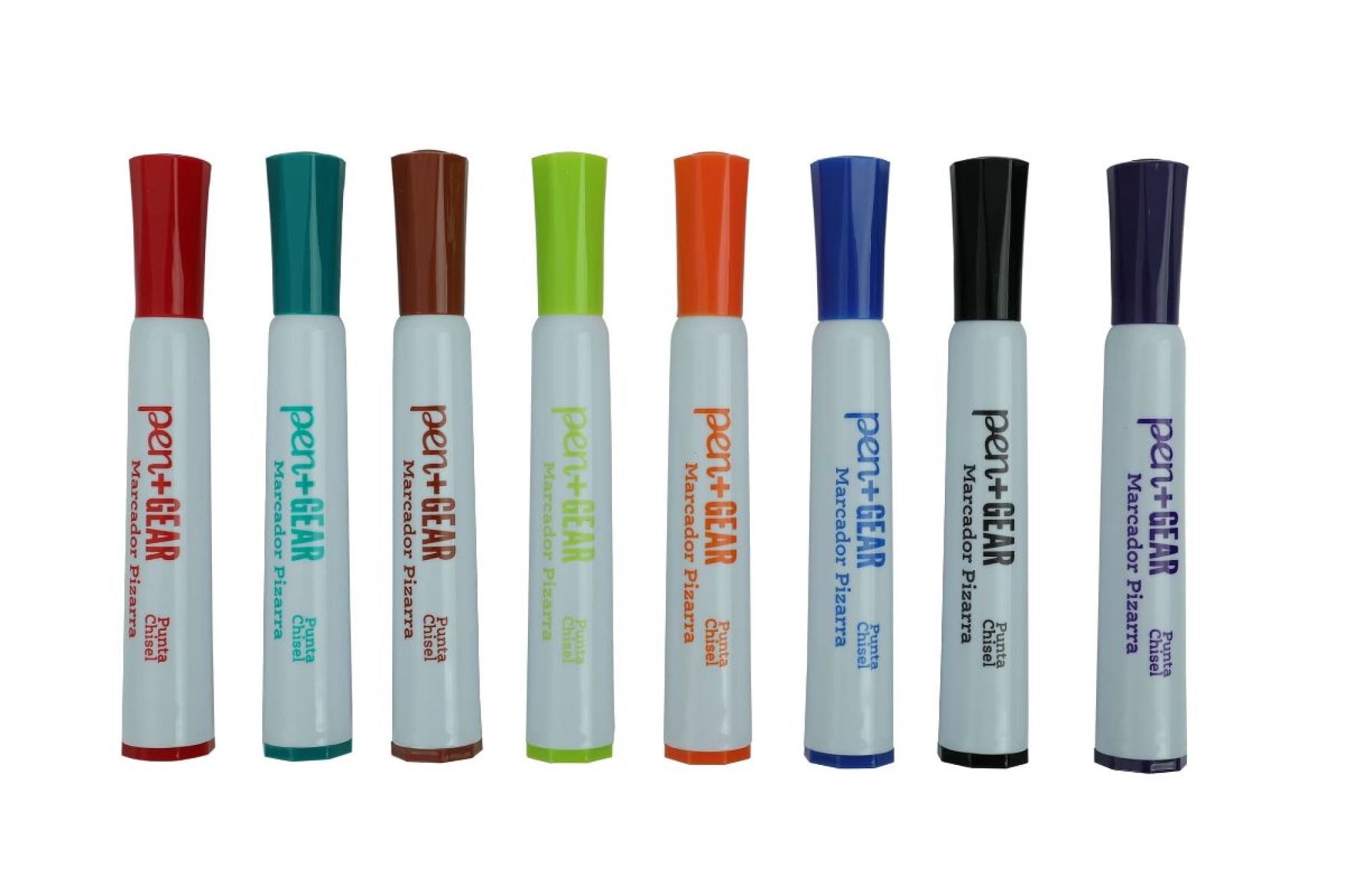 Plumones De Pizarra 8 Colores 1 Un Pen+Gear