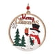 thumbnail image 3 of Adorno De árbol De Navidad, Decoración Colgante De Navidad Para Suministros De Fiesta, Festivales, Café, Muñeco De Nieve, 3 of 3