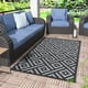 thumbnail image 1 of Alfombra Exterior Genimo 90 x 150 cm Negro y Gris, 1 of 3