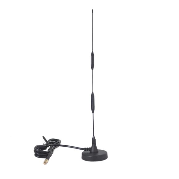 Antena RF Outlet 46 cm 5 dBi SMA macho con base magnética