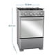 thumbnail image 2 of Cocina Gas licuado 4 Quemadores Cmc5540Fx1, 2 of 10