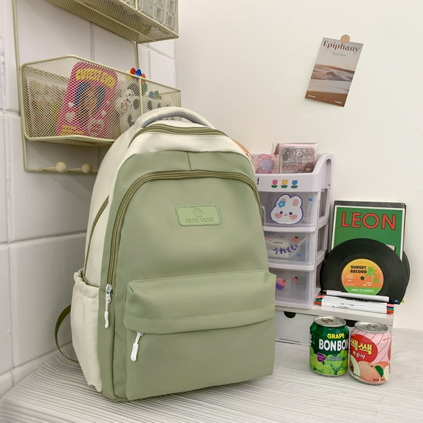 Get Ready for School with our Spacious Women's Korean Version Backpack - Perfect for High School, College, and Middle School Students!