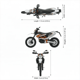 thumbnail image 4 of Pack x3 Motos KTM Welly Escala 1:18, 4 of 5