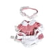 thumbnail image 2 of Ropa Para Mu?ecas De 20 Cm Regalo Para Ni?as Y Ni?os Elegante Y Desmontable Bonito Atuendo Para Mu?ecas Falda De Sirvienta Roja, 2 of 5