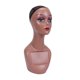 thumbnail image 1 of Cabeza De Maniquí Calva, Soporte Para Peluca Portátil Para Collares, Accesorios De Belleza Para Peluca, Marrón, 1 of 5
