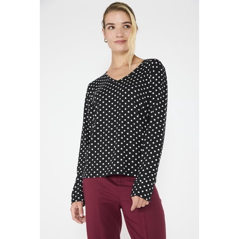 Woman By Eclipse - Polera Julieta Negro Negro Xl