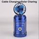 thumbnail image 4 of 1pc 4-In-1 Solar Rechargeable Lantern With Fan And Mobile Phone Charging Port, Outdoor Camping Lamp Solar Multifunctional Household Portable Strong Light Emergency Lantern, 4 of 4