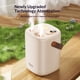 thumbnail image 3 of Humidificador para dormitorio Humidificadores de niebla fresca portátiles Humidificador de escritorio USB de apagado automático, con luz nocturna cálida y diseño de boquilla doble para ofici, 3 of 3