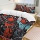 thumbnail image 3 of Comics - Deadpool - Faces 3 Piece Sets Full/Queen Size - Reversible Microfiber Quilts with 2 Shams Soft Lightweight Bedspread Coverlet Comforter for All Season Bed Sheets, 3 of 5