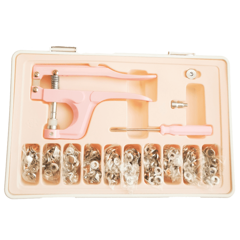 Genérica - Remachadora Snaps Mas 100 Broches Metálicos