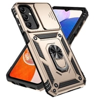 Estuche Gangxun Para Samsung Galaxy A15, Soporte Giratorio 360°, Estilo Mecánico Y Magnético