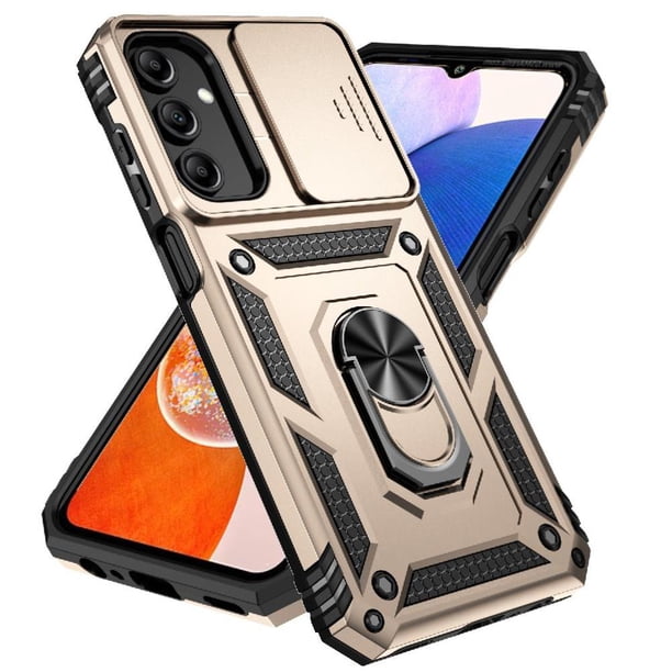 Estuche GANGXUN para Samsung Galaxy A15, soporte giratorio 360°, estilo mecánico y magnético