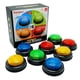 thumbnail image 1 of Answer Buzzers Gelabur, paquete de 8 unidades para el aula de juegos de preguntas y respuestas, 1 of 7