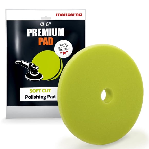 Pad de pulido Menzerna Soft Cut de espuma de 15 cm (6")