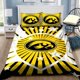 thumbnail image 1 of Iowa Hawkeyes Sleepy Quilt Duvet Cover Set Comforter Cover Kids 3-Piece Bedding Set, 1 of 5