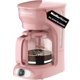 thumbnail image 1 of Cafetera MÜELLERHOME de 12 tazas, rosa, jarra de vidrio de borosilicato, 1 of 6