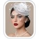 thumbnail image 1 of Sombrero Fascinator LOLIAS de 23 cm para Fiesta, 1 of 3
