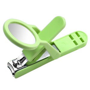 Ioensy - Cortaúñas Con Lupa Cortaúñas Para Niños Mayores Ancianos Verde