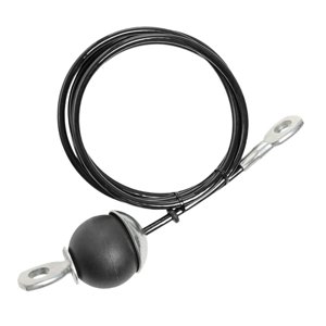 Magideal - Cable De Polea De Fitness Polea De Polea Multipropósito Práctico Máquina De Ejercicio Ejercicio Alambre De Acero Cable De Extensión De La Cuerda 500 Cm