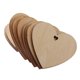 thumbnail image 2 of 100 Piezas De Madera Recortada Con Forma De Corazón Sin Terminar Con Agujero Para Manualidades 20 Mm 50 Piezas 60 Mm, 2 of 4